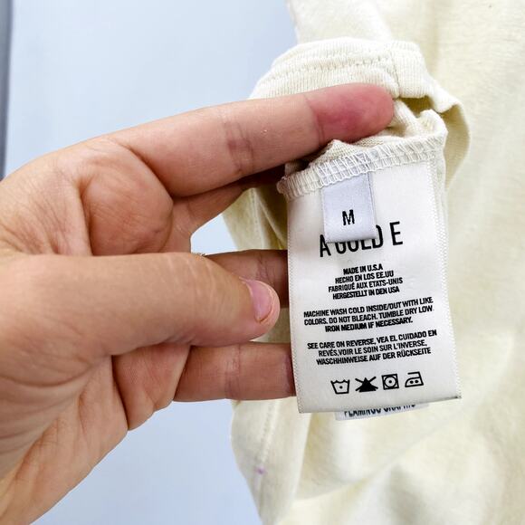 AGOLDE baby tee with flamingo graphic - Picture 6 of 7